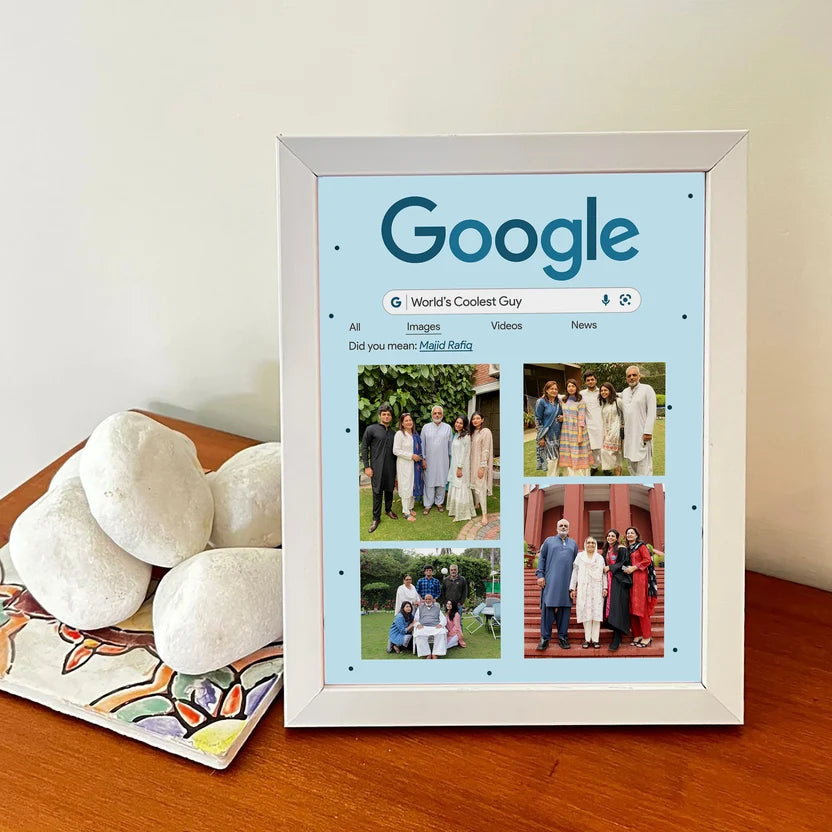 Google Frame - Customisable