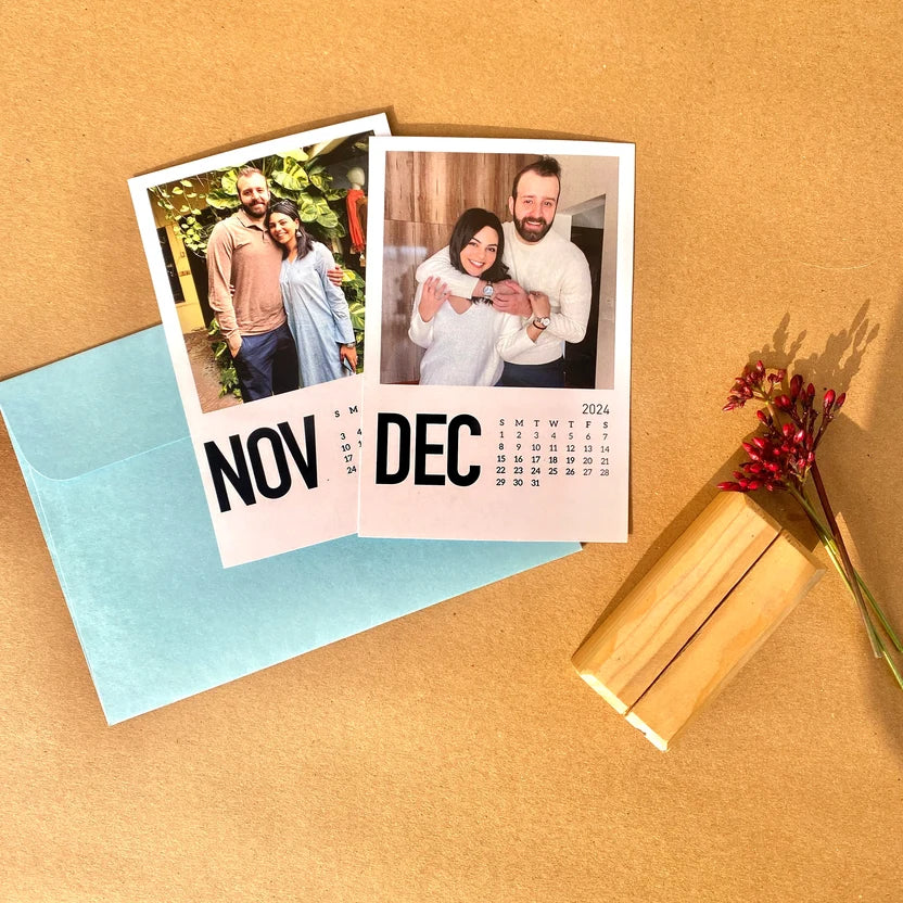 Year Calendar with Holder